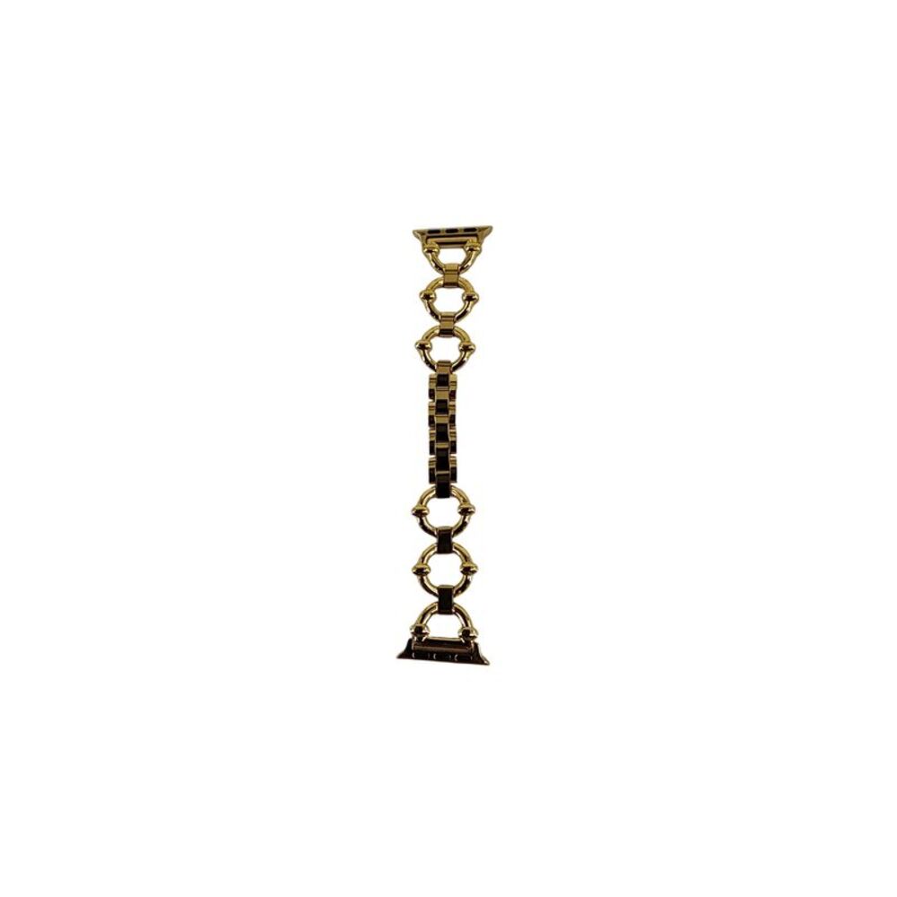 Quince Women Stainless Steel Chain Link Smartwatch Band Gold OS